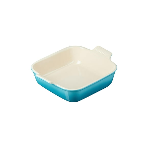 Plato cuadrado Le Creuset Stoneware Heritage 3L Caribbean
