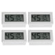 thumbnail image 4 of 4 Uds. Mini medidor Digital integrado de temperatura y humedad, termómetro interior, higrómetroTS-804-W, 4 of 13