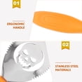 thumbnail image 4 of WHAMVOX 5Pcs  Pumpkin Tools Ergonomic Handle Orange Color Stainless Steel Plastic For Family Activities, 4 of 8