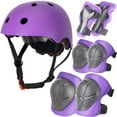 thumbnail image 5 of Adjustable Helmet for Ages 3-16 Kids Toddler Boys Girls Youth,Protective Gear with Elbow Knee Wrist Pads for Multi-Sports Skateboarding Bike Riding Scooter Inline skatings Longboard Roller Skate, 5 of 7