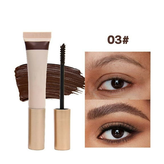 Colored Eyebrow Pencil, Long Lasting Eyebrow Makeup, Natural Three Dimensional Eyebrow Shaping Brush, Smudge Proof and Easy To Remove formula