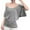 Grey, variant on Summer Tops for Women Short Sleeve Tops Compression Shirt Woman Women Causal Shirts Tall Womens Shirts Stripped Short Sleeve Shirt for Woman's Summer Lightweight Long Navy XL