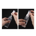 thumbnail image 2 of Masteelf 5pcs Empty Spray Bottles Clear Plastic Bottle Portable Refillable Cleaning Fluid Containers, 2 of 8
