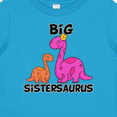 thumbnail image 4 of Inktastic Big Sistersaurus with Cute Sibling Dinosaurs Girls Baby T-Shirt, 4 of 5