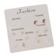 thumbnail image 5 of 7 Pares De Aretes De Mujer Linda De Moda Cuelgan Aretes De Aretes De Plata De Aleación Estilo03, 5 of 7