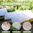 thumbnail image 3 of LOVE STORY Plant Covers Freeze Protection 0.9oz 6x25FT Reusable Frost Cloth Plant Blanket for Outdoor Plants, 3 of 8