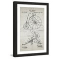 thumbnail image 2 of "Velocipede 1880 Old Paper" Framed Painting Print, 2 of 4