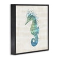 thumbnail image 2 of Stupell Industries Cottage Ombre Seahorse Expression Black Framed Giclee Art, 12 x 12, by Susan Arnot, 2 of 7