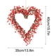 thumbnail image 3 of Guirnalda decorativa de 16 pulgadas con forma de corazón para el Día de San Valentín con luces para interiores y exteriores., 3 of 9