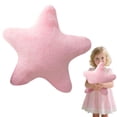 thumbnail image 2 of SSNTSY Star Plush Pillow Cute Throw Pillow 15.7 inch Decorative Pillow with Soft Faux Fur for Sleeping Bed Sofa Cushion Home Car, 2 of 8
