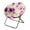 A, variant on LKJYER Printed Round Saucer Chair Cover, 1 Piece Stretch Moon Chair Slipcovers Spandex Moon Chair Cover with Elastic Bottom Saucer Chair Slipcover