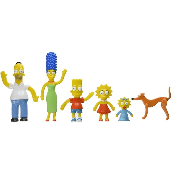 the simpsons figure set