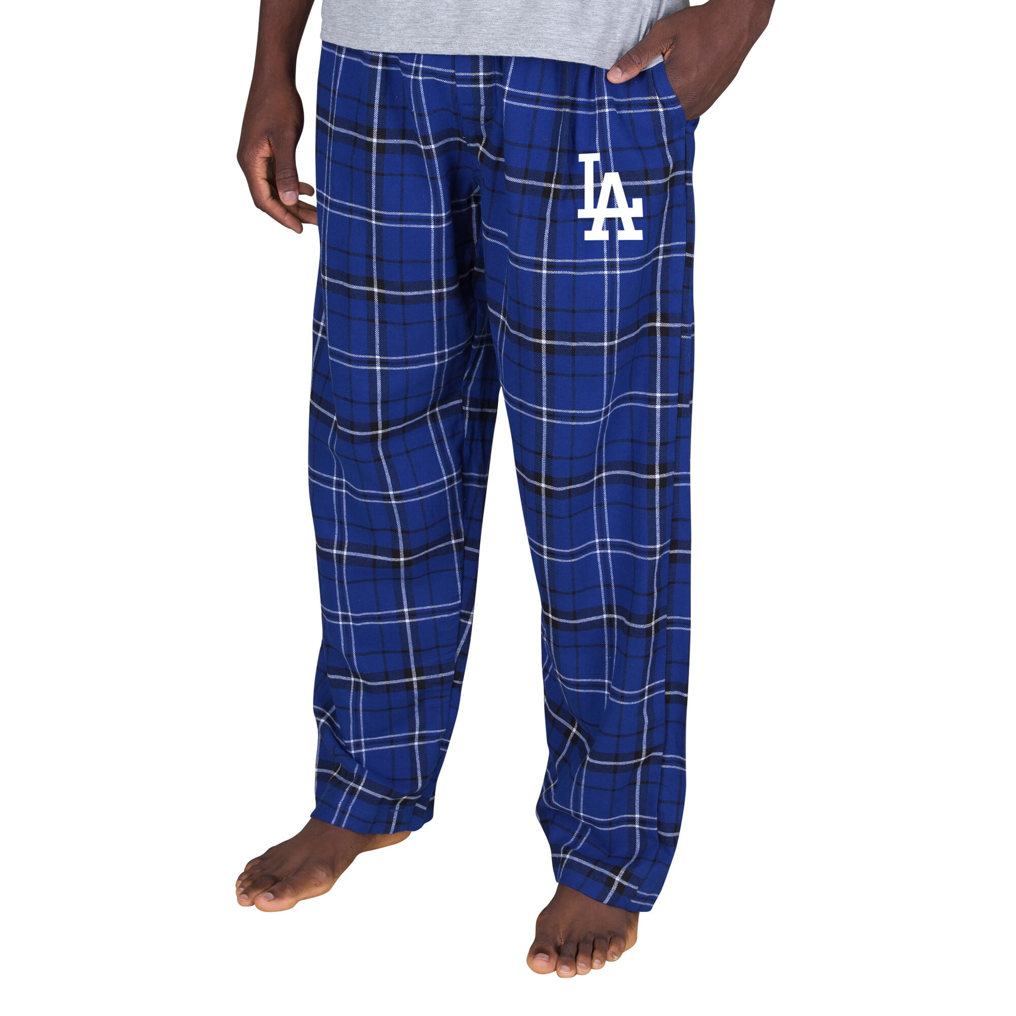 Men s Dodgers Flannel Pajama Pants Ultimate Plaid Lebanon Ubuy