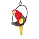 thumbnail image 1 of Figura de guacamayo de anillo redondo de metal, colgante de jardín de guacamayo, colgante de jardín de guacamayo sintético, decoración de jardín, rendimiento potente, 1 of 12