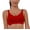 Red, variant on Wireless Bra for Women Push Up Smooth Bras Seamless Comfortable Soft Bralattes Supportive T Shirt Full Coverage Black M