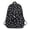 Black, variant on XIMIN Women White Ribbon Bowknot Tie Pattern Backpack Fashion Aesthetic BackpacksWater Proof Nylon Rucksack Teens Large Capacity Kawaii Backpack