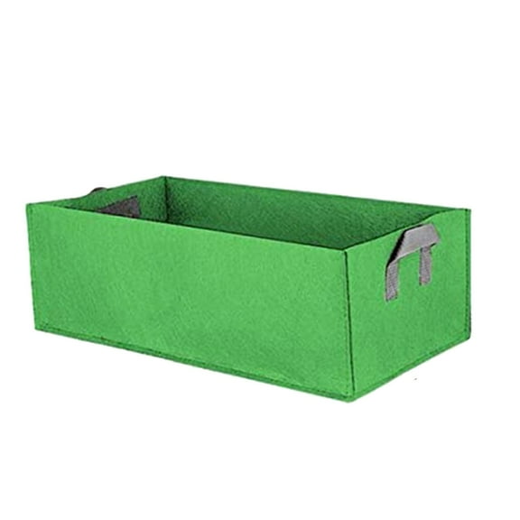 Pompotops Rectangular Garden Growing Bag Plants Bags Square Planting Container Fabric