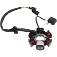 thumbnail image 1 of Estator magnético de 6 bobinas y generador de 5 cables para ciclomotores, ATV y motos de cross GY6 de 50 cc, 70 cc, 90 cc, 110 cc y 125 cc, 1 of 5