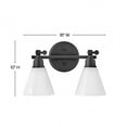 thumbnail image 2 of Arti 2 - Light Black New Traditional / Transitional Incandescent Steel Wall Sconce, 2 of 10