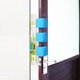thumbnail image 1 of Raindrops 3Ud Protectores De Puerta En Eva Azul Para Evitar Golpes Y Sin Ruidos, 1 of 8
