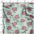 thumbnail image 2 of Soimoi Japan Crepe Satin Green Fabric By the Yard - 54 Inch Wide - Florals Print Fabric - Elegant and Timeless Patterns for Fashion and Home Decor Printed Fabric, 2 of 6