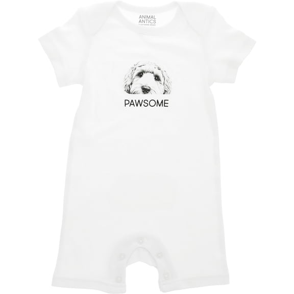Pavilion Gift Company - Pawsome - 12-24 Months Romper