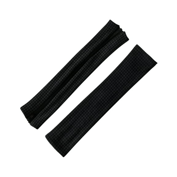 LAMIRO Office Chair Arm Cover Protectors Removable,Comfortable with Zipper Replace Elastic Computer Chair Slipcovers Armrest Covers Black