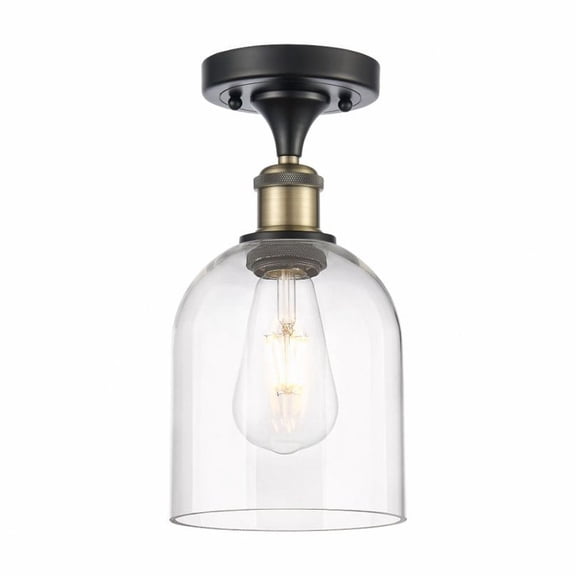 Innovations Lighting - Bella - 1 Light Semi-Flush Mount In Industrial