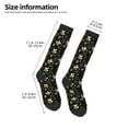 thumbnail image 2 of Sikiie Bees Knee Socks, High Socks Long Stretchy Sock Women Knee High Stocking, Long Socks for Women, 2 of 6