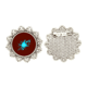 thumbnail image 1 of Broche de plata Unbranded El carnaval con tinta azul M, 1 of 3