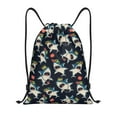 thumbnail image 1 of Saiise Cartoon Sharks Pattern Sports Drawstring Backpack - String Swim Gym Bag with Wet Proof Pocket for Women&Men-Medium, 1 of 6