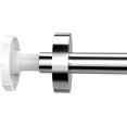 thumbnail image 3 of L Shaped Shower Curtain Rod,28-39 X 43-67 Inch Curved Shower Rod,Adjustable Shower Rods for Bathroom,Stainless Drilling Shower Curtain Rods with 18 Ring Hooks,for Bathroom Tub Dressing Room, 3 of 6