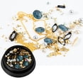 thumbnail image 1 of Holiday Deals! Gspmoly Nail Set Kit, Star and Shape Jewelry Set Copper Round Sequins Nail Rhinestones Professional Nail Set, 1 of 2
