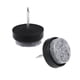 thumbnail image 1 of Almohadillas de fieltro para muebles, protectores de patas de silla y mesa, 20 mm de diámetro, negras, 16 piezas, 1 of 5