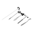thumbnail image 1 of Diagnostic Hammer Set, Health Care Neurological Hammer Set 5pcs Professional with Pinwheel for Skin Surface, 1 of 7