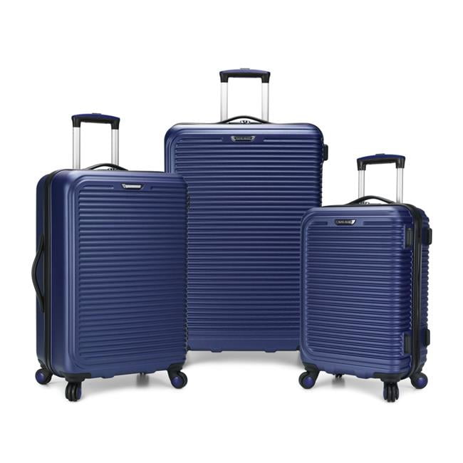navy luggage set
