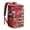 Red-9, variant on Garden Floral Aesthetic Design Backpack Cooler - 20L High Capacity, Multiple Pockets for Organization