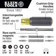 thumbnail image 3 of Juego de destornilladores Klein Tools 11 en 1 con trinquete magnético, 3 of 7