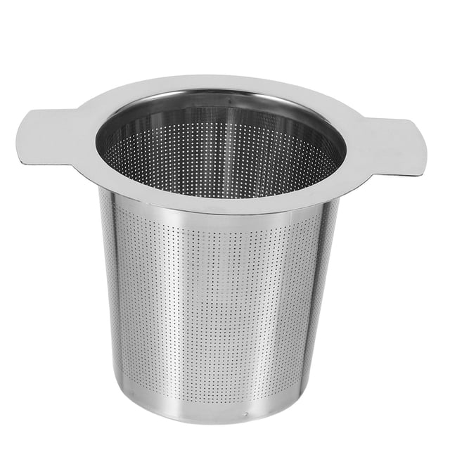 Minkissy Stainless Steel Tea Strainers for Infuse Tea Leaves 1Set