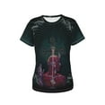 thumbnail image 5 of Tool Band Women's T Shirts Round Neck Short-Sleeve Soft T-Shirt Summer Casual Tee Tops 3D Printing Tee Shirt, 5 of 6