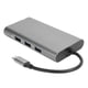 thumbnail image 4 of Z‑030 Estación de acoplamiento de concentrador tipo C 10 en 1 USB3.0/PD/HDMI/RJ45/VGA/Tarjeta de memoria/Adaptador de 3,5 mm, 4 of 8