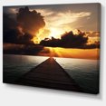 thumbnail image 2 of Indefinite Wooden Pier to Gloomy Sea, 2 of 3