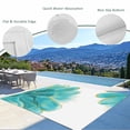 thumbnail image 3 of Turquoise Outdoor Rug 4x6 Ft - Reversible Patio Rug Outdoor Camping Rugs, Modern Gold Solid Tie Dye Watercolor Floral Washable Indoor Outdoor Area Rugs, Non-Slip Outdoor Carpet Runner for Deck/Porch, 3 of 8