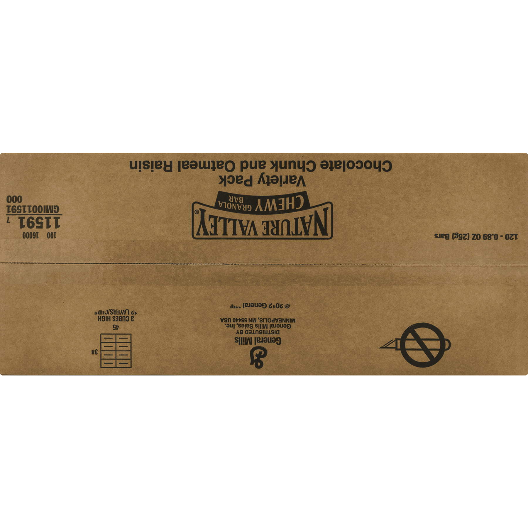 Nature Valley Chewy Granola Bar Variety Pack Chocolate Chunk and Oatmeal Raisin - 120 CT0.89 OZ