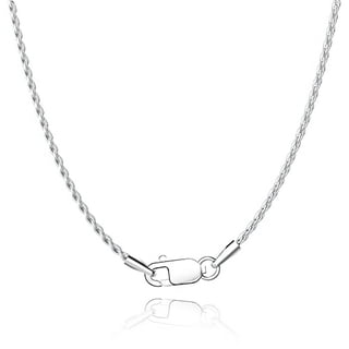925 Silver Necklace 4mm Snake Chain Men & Women Couple Sterling Silver  Jewelry Blade Chain Ruikalucky