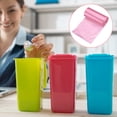 thumbnail image 5 of Uxcell 0.5 Galón Pequeñas Bolsas de Basura Bolsas de Basura PE Plástico Rosa 6 Rollos 180 Cuentas, 5 of 5