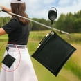 thumbnail image 4 of Toallas de Limpieza de Pelotas de Golf Sunnimix Limpiador con Llavero Retráctil Negro, 4 of 8