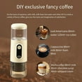 thumbnail image 3 of Coffee Machine Portable Electric Coffee Maker Convenient Espresso Maker ABS Texture Suitable for Home Office and Travel, 3 of 16
