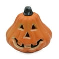 thumbnail image 5 of Halloween Decorations Clearance! Halloween LED Light Up Pumpkins Fall Decorations, 9.44" x 7.87" Resin Waterproof Jack O Latern Lamp, Home Table Top Porch Props Decor for Yard Garden Indoor Outdoor, 5 of 7