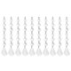 thumbnail image 1 of 10 Uds colgante acrílico 15cm forma de hoja para candelabros boda fiesta árbol de Navidad, 1 of 5